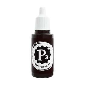 Steamforged Games P3 Paints Acrylic Battlefield Brown 18ml