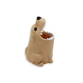 Winkee Toothbrush Holder Dog Beige Compact