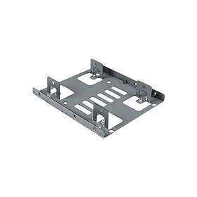 StarTech.com Dual 2.5" SATA HDD/SSD to 3.5" Bay Mounting Bracket Adapter