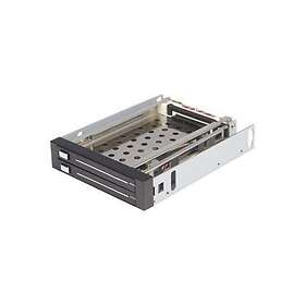 StarTech.com 2 Drive 2.5in Trayless Hot Swap SATA Mobile Rack Backplane