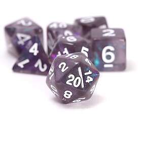 Native Unearthed Amethyst Dice Set 7pcs
