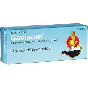 Gaviscon 60 Chewable Tablets