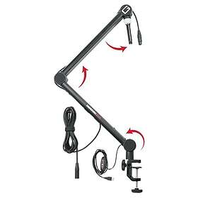Gator Frameworks GFWMICBCBM4000 Desktop Microphone Stand with "on air light"