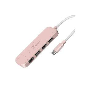 J5Create JCH341ER USB-C to 4-Port Type-A Hub USB 3.2