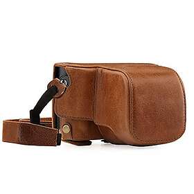MegaGear MG1403 Ever Ready Leather Camera Case with Straps