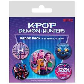 K-Pop Demon Hunters Badge Pack