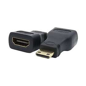 CaseOnline 45-413 HDMI Female to HDMI Mini C Male Adapter