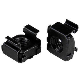 StarTech.com Cage Nuts for Server Rack Cables CABCAGENUT2B