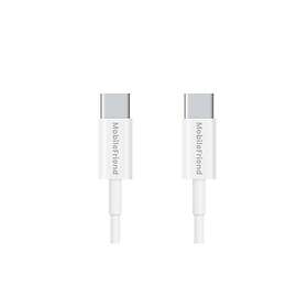 MobileFriend USB-C to USB-C Cable 1m