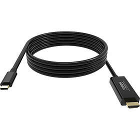 Vision TC 2MUSBCDP8K/BL USB-C Male to DisplayPort Male Adapter Cable 2m 8K60Hz S