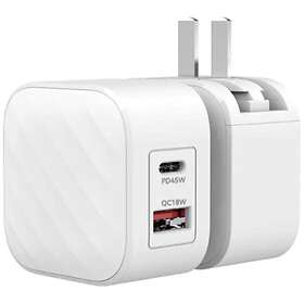 SilverLabel E71029025 Dual USB Type-C & Type-A Charger 45W