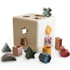 Mushie Shape Sorting Box Original