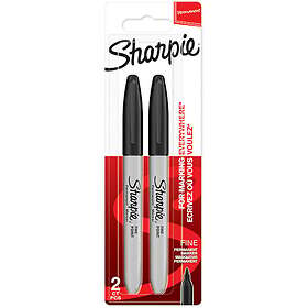 Sharpie Fine Marker (Black) 2-pack