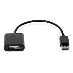 HP F7W96AA DisplayPort to DVI Adapter 0.2m