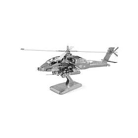 Metal Earth Eureka AH-64 Apache Silver Edition (570083)