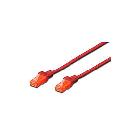 Digitus DK-1617-100/R Red Cat6 U/UTP 10m Network Cable