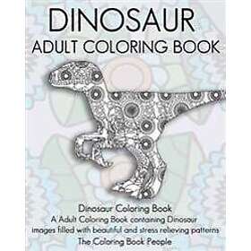 People People Dinosaur Adult Coloring Book