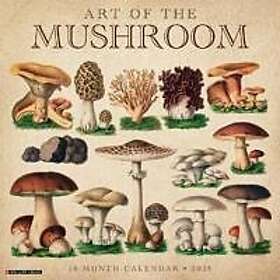 Wlcp Art of the Mushroom 2026 Wall Calendar