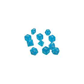 Rollespill Eclipse 11 Sky Blue Dice Set 11pcs