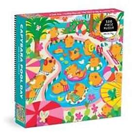 Mudpuppy Capybara Pool Day 500 Pieces