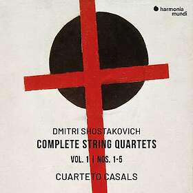 Cuarteto Casals Shostakovich Complete String Quartets Vol. 1 CD