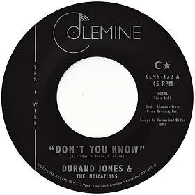 Durand Jones & The Indications Don't You Know LP/Vinyl