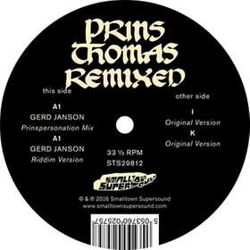 Prins Thomas Gerd Janson Remixes LP/Vinyl