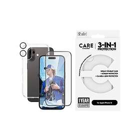 Care by PanzerGlass Flagship 3-in-1 Bundle Screen Protector