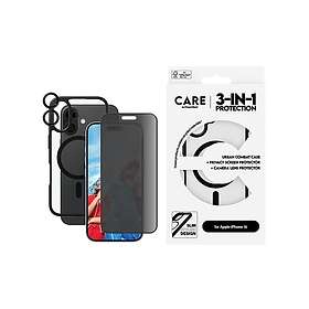 PanzerGlass CARE by Flagship 3-in-1 Privacy Bundle Screen Protector for iPhone 1