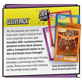 Unmatched Adventures Teenage Mutant Ninja Turtles Sleeve Pack