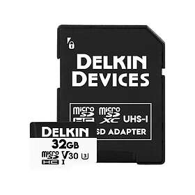 Delkin Trail Cam Hyperspeed microSDHC Class 10 UHS-I/U3 V30 DDMSDAHS32GB 32GB