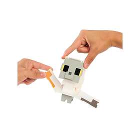 Mattel Minecraft Flippin' Figs Creeper + Loaded Creeper