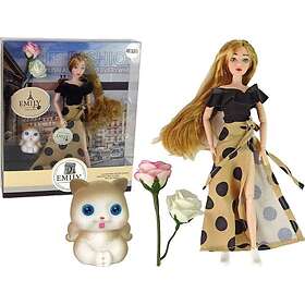 LEANToys Emily Doll with Cat 13908