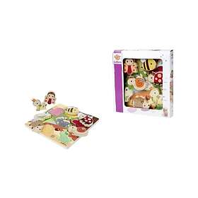 Eichhorn Tactile Puzzle With Fabric