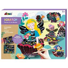 MG Scratch Paper Fairies In The Garden
