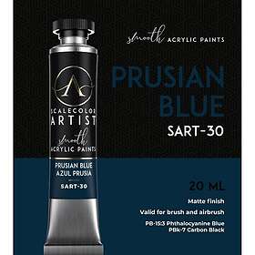 Scalecolor Artist Acrylic Paint Prussian Blue Hue