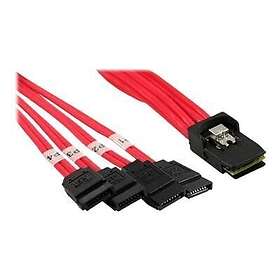 InLine Mini SAS SFF-8087 to 4x SATA Cable 0.75m INT-27610