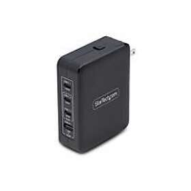 StarTech .com 3114GCU-WALL-CHARGER GaN Wall Charger with USB-C/USB-A 140W