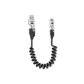 Dudao USB-A / USB-C to Lightning / USB-C Cable