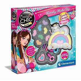 Clementoni Crazy Chic Lovely Make Up Rainbow Trendy Design Gift Set