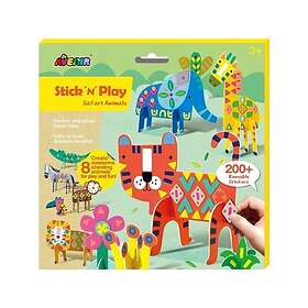 Stick´n´Find Stick'n'Find Stick'n' Play Safari Animals Playset 6920773318390