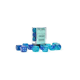 Chessex Gaming Gemini Luminary Dice Set 12pcs