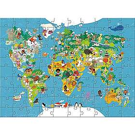 Haba World Map 100 Pieces