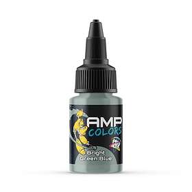 AMP Pro Acryl Bright Green Blue 22ml