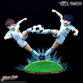 Plastoy Olive & Tom Golden Twin Shot Statue Collection