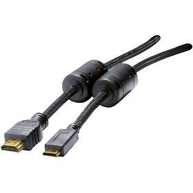 Tecline Mini-HDMI to HDMI Cable 1.5m 128269