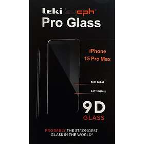 Leki Pro Tempered Glass Screen Protector for iPhone 15 Pro Max (2-pack)