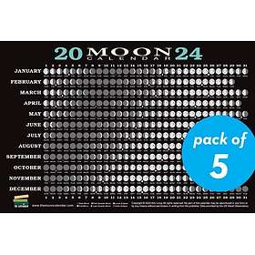 KIM Moon Calendar 2024 10x6.75