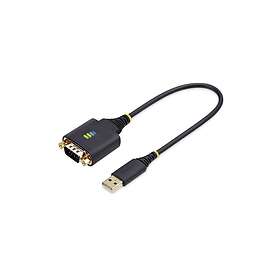 StarTech.com 1P1FFC-USB-SERIAL USB To Serial Adapter Cable Rs232 USB (Hane) To D