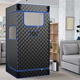 24.se Portable Steam Sauna Tent with Steam Generator and Chair